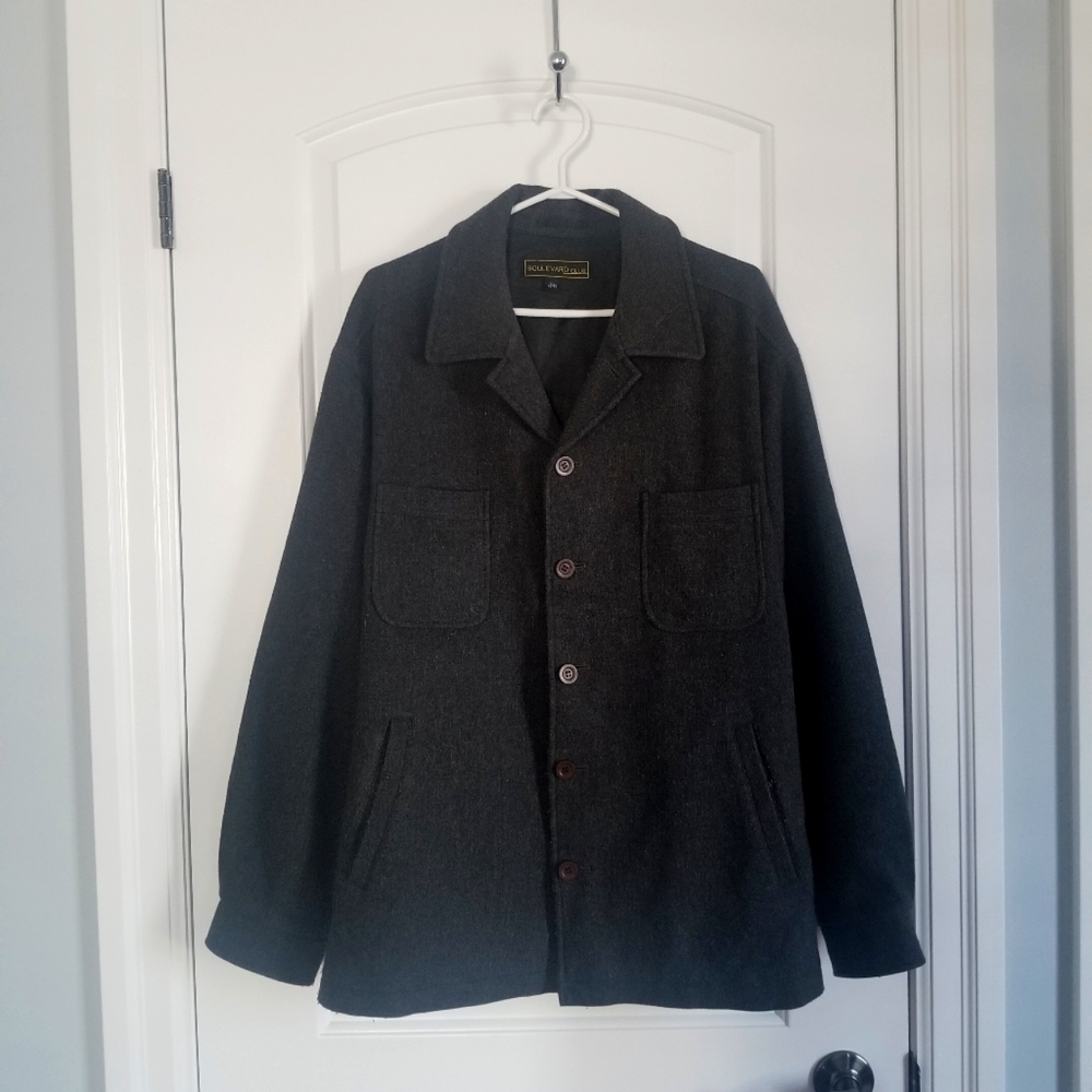 Mens Short Trench Coat